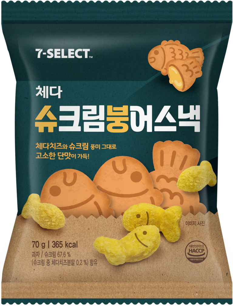 Cheddar Cream Puff Bun Snack