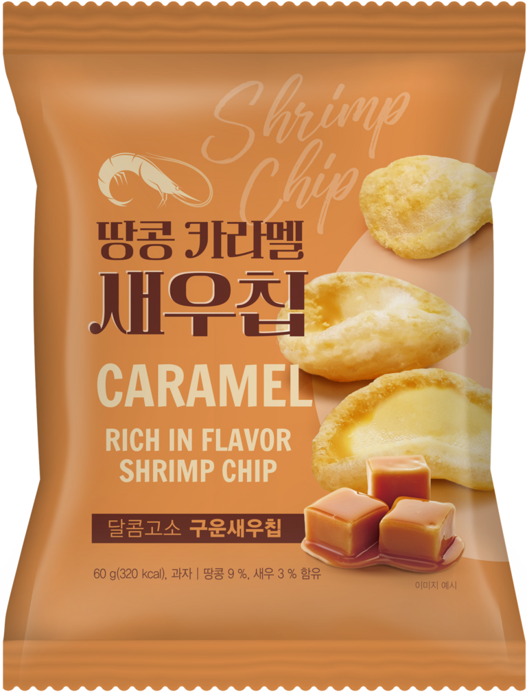 Peanut Caramel Shrimp Chips