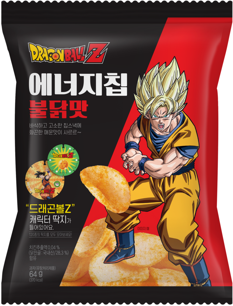 Dragon Ball Energy Chips Buldak Flavor